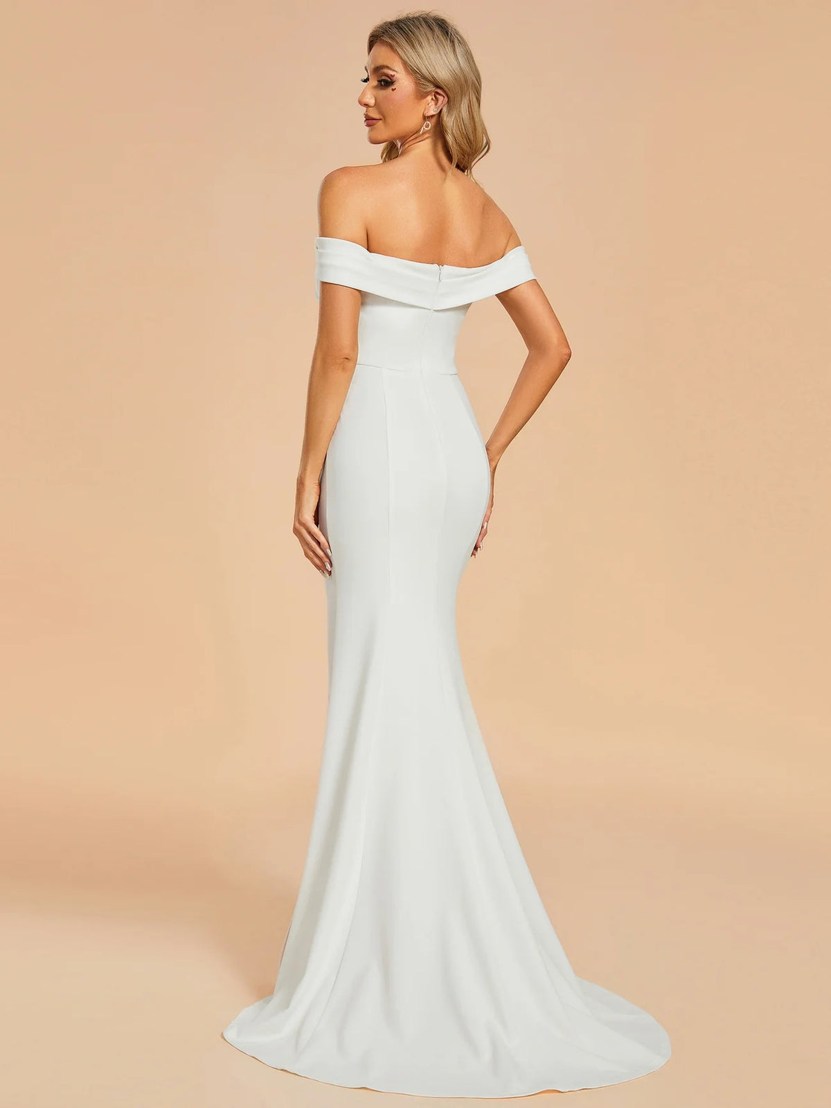 Eternal Romance Off-Shoulder Bridal Gown