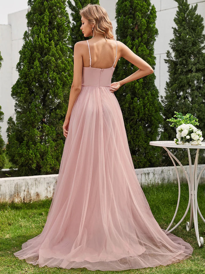 Elegant White Velvet Halter Neck Backless Prom Dress – Floor Length Formal Gown