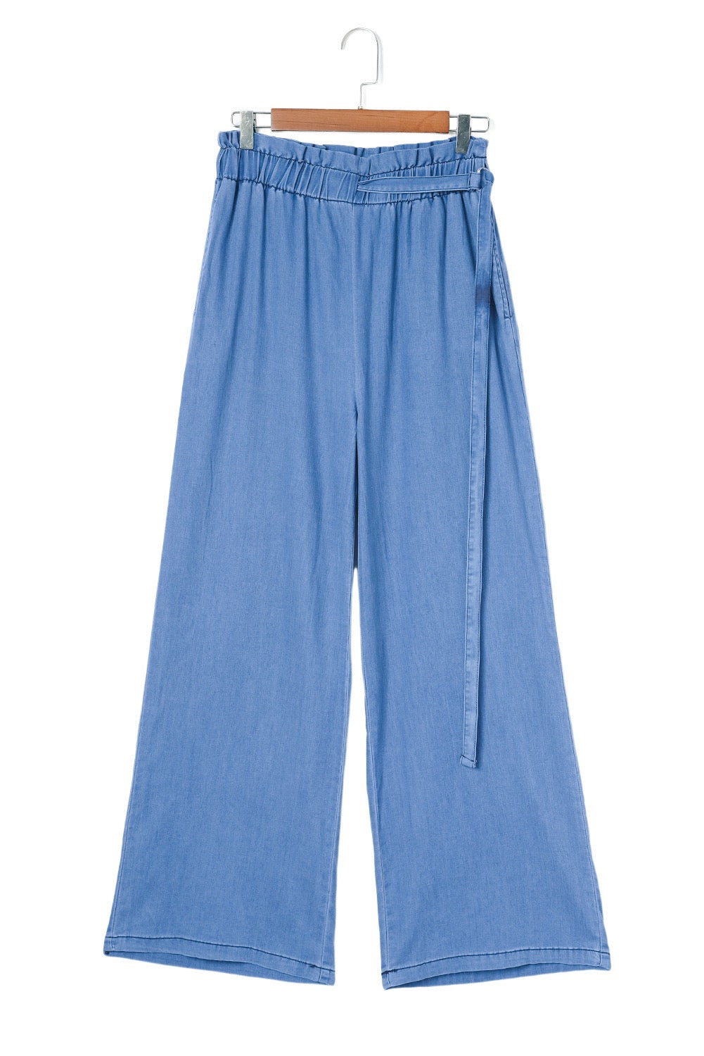 Soft Tencel Wide Leg Jeans