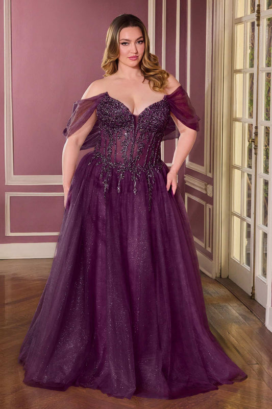Strapless A-Line Sweetheart Corset Bodice Dress