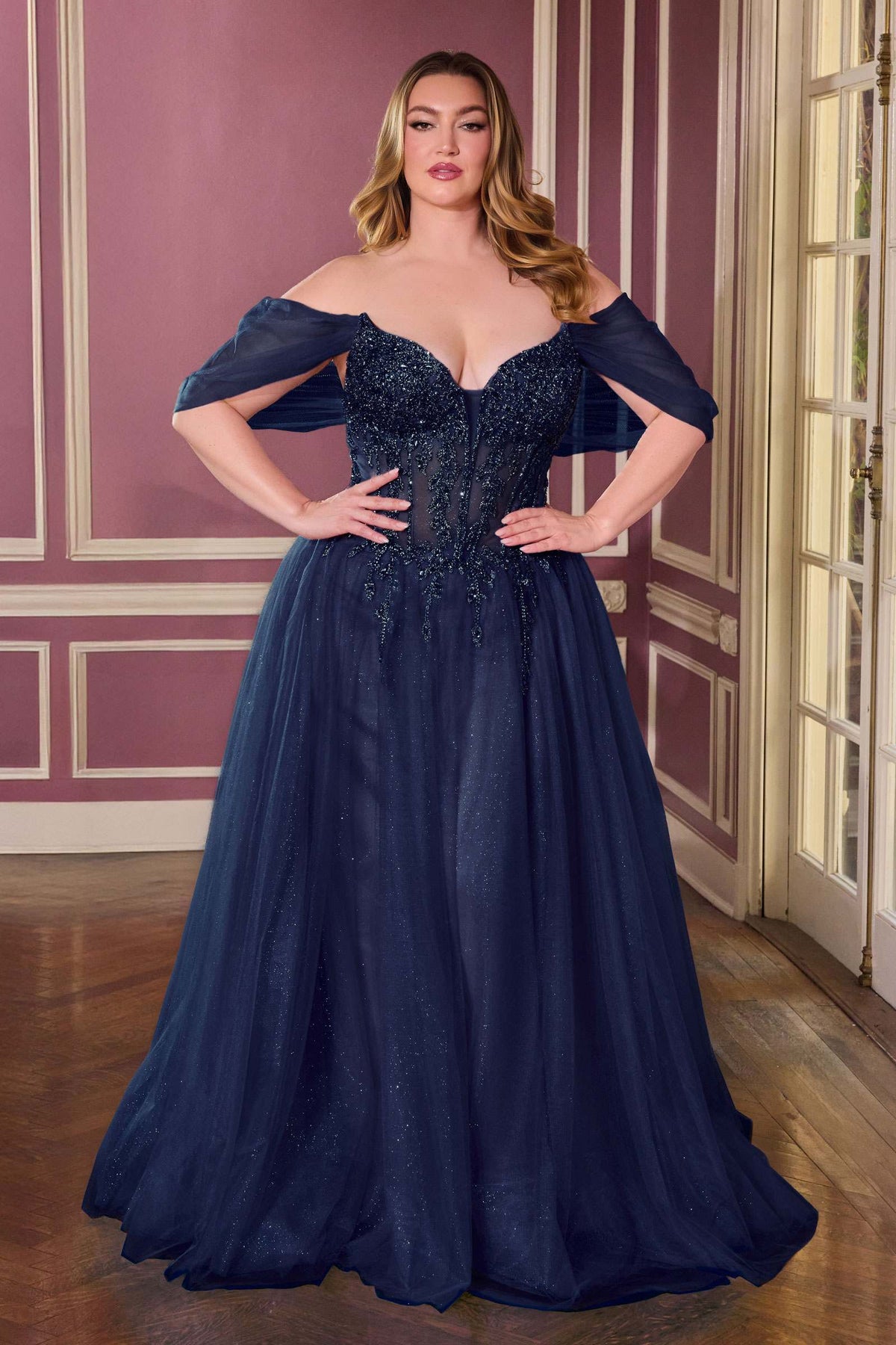 Strapless A-Line Sweetheart Corset Bodice Dress