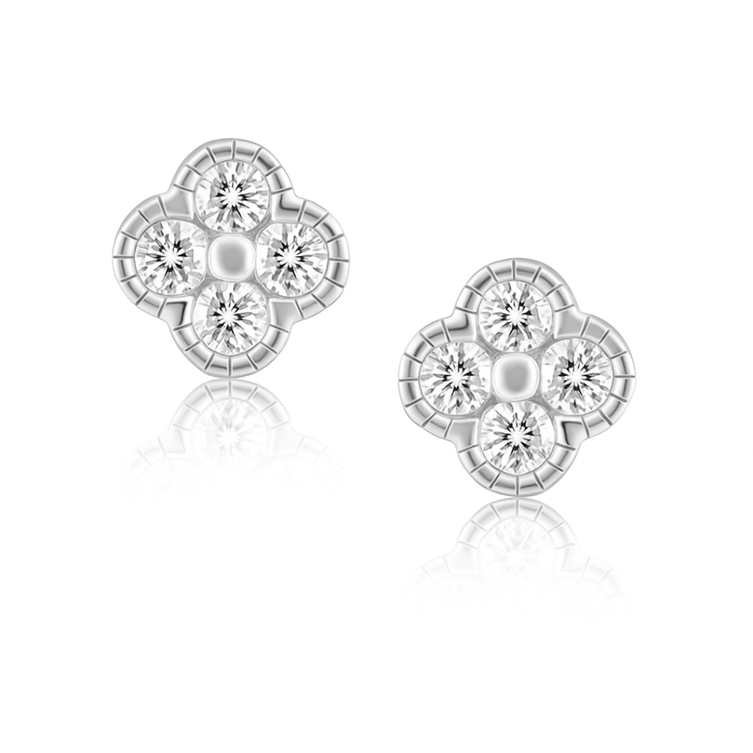 Gracie Clover Studs
