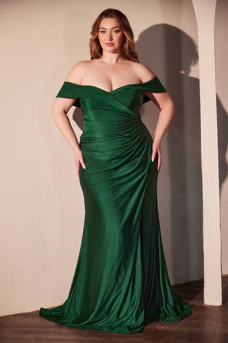 Stretchy Off The Shoulder Curve Dress