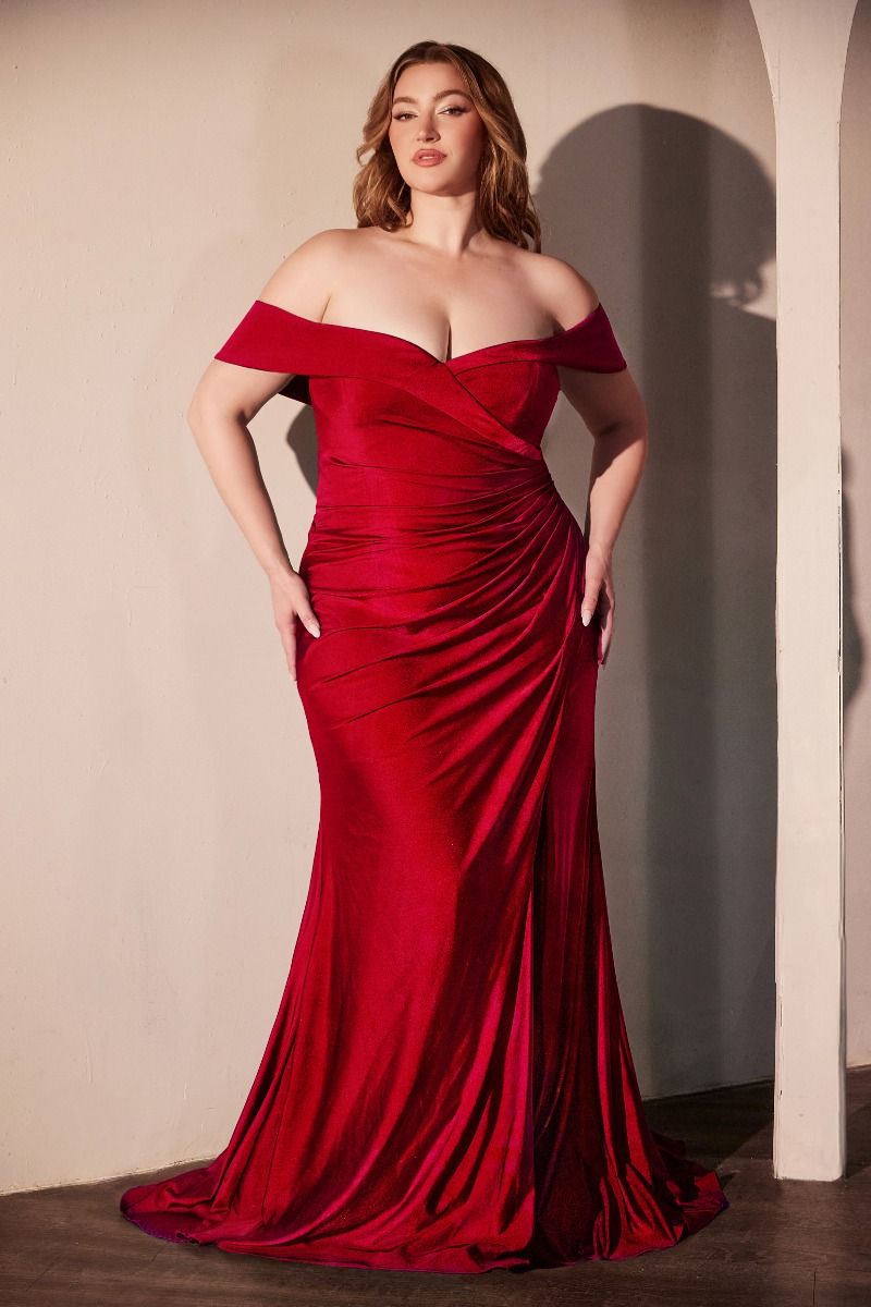 Stretchy Off The Shoulder Curve Dress