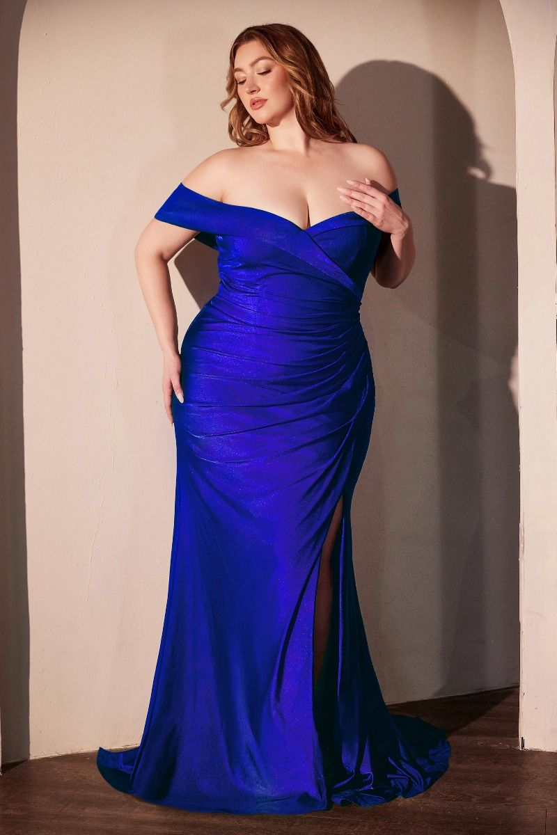 Stretchy Off The Shoulder Curve Dress
