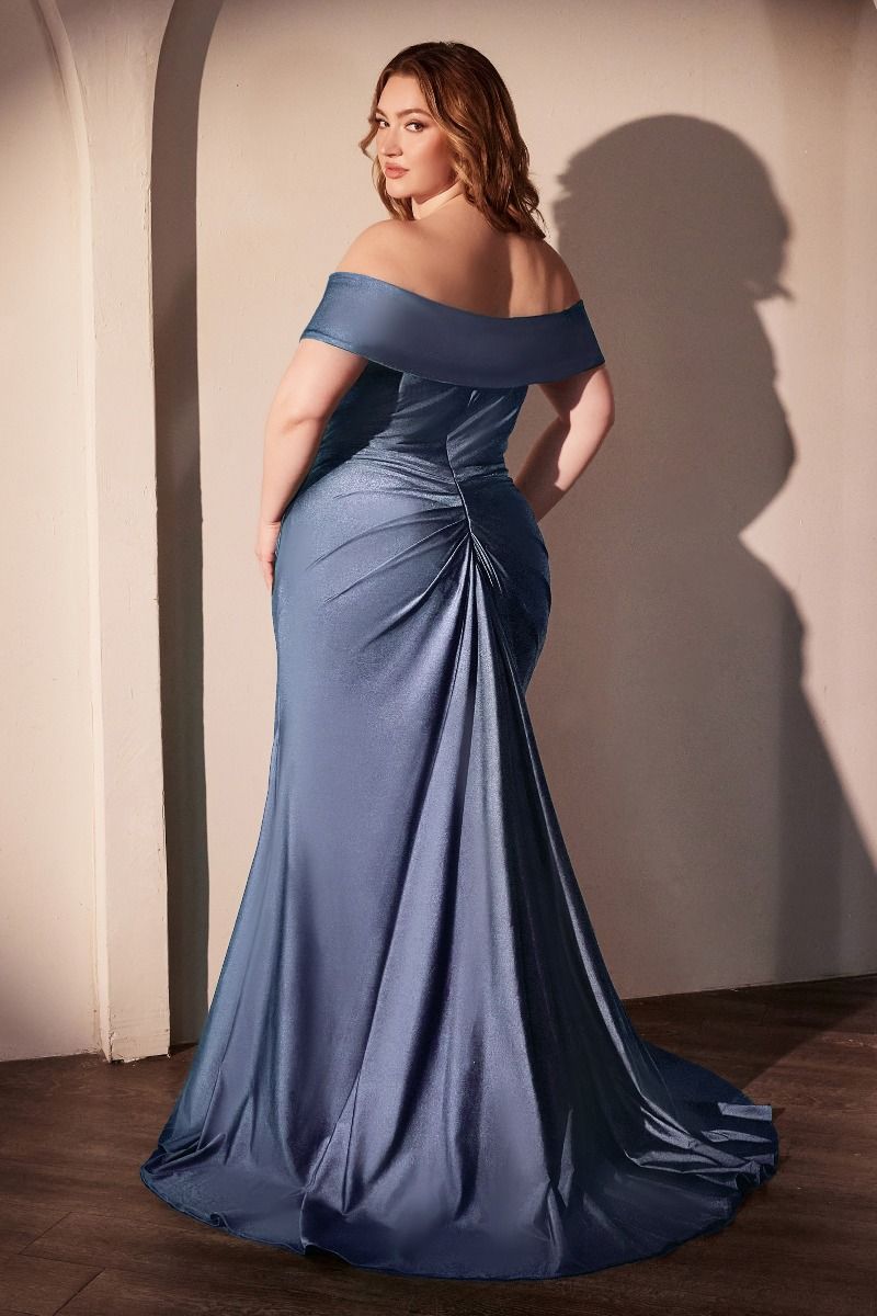 Stretchy Off The Shoulder Curve Dress